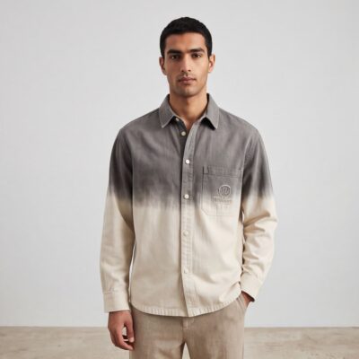 Men’s Heavy Cotton Shirt – Durable Smart Casual Style