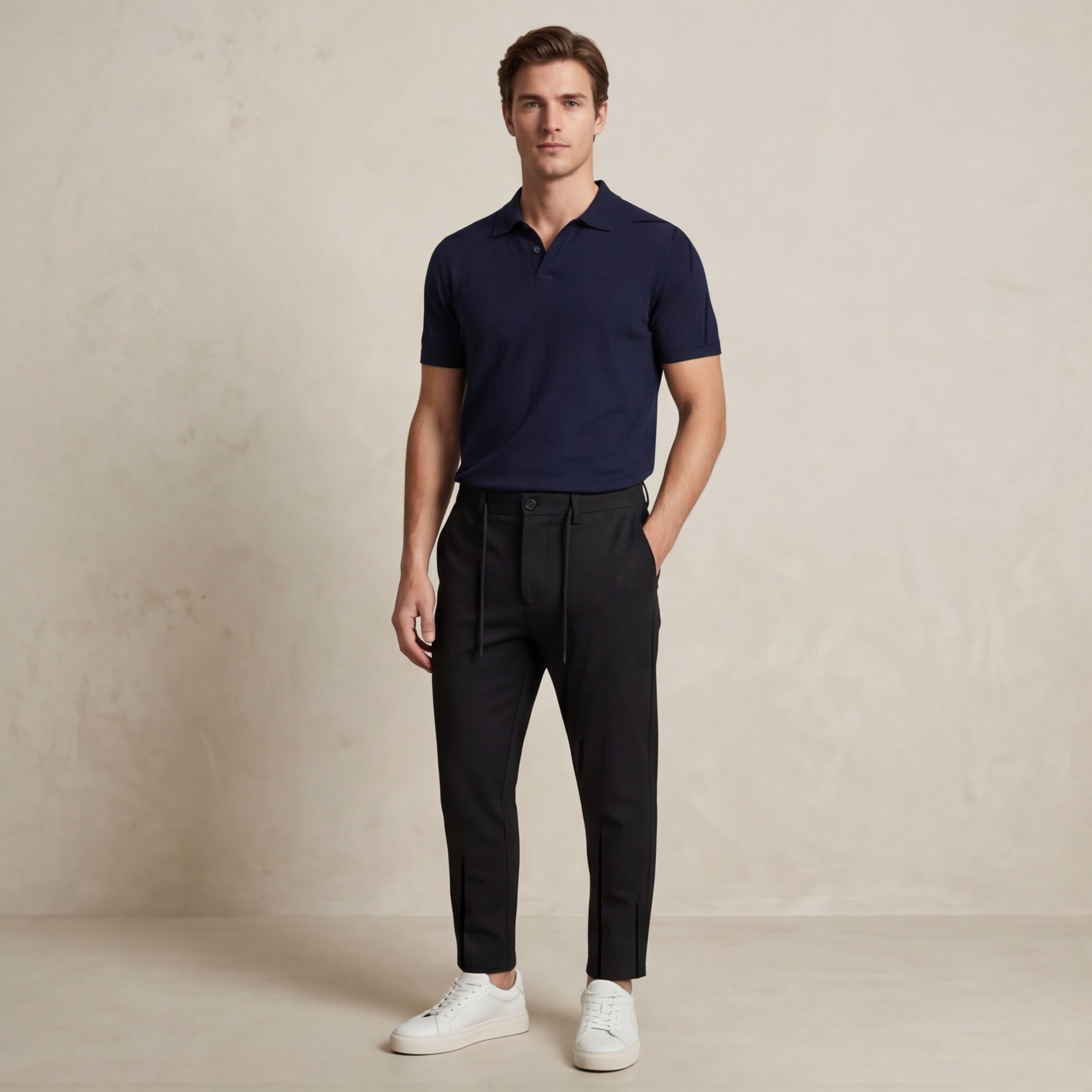 Men’s Chino Pants – Modern Fit Cotton Comfort2 - الصورة 5
