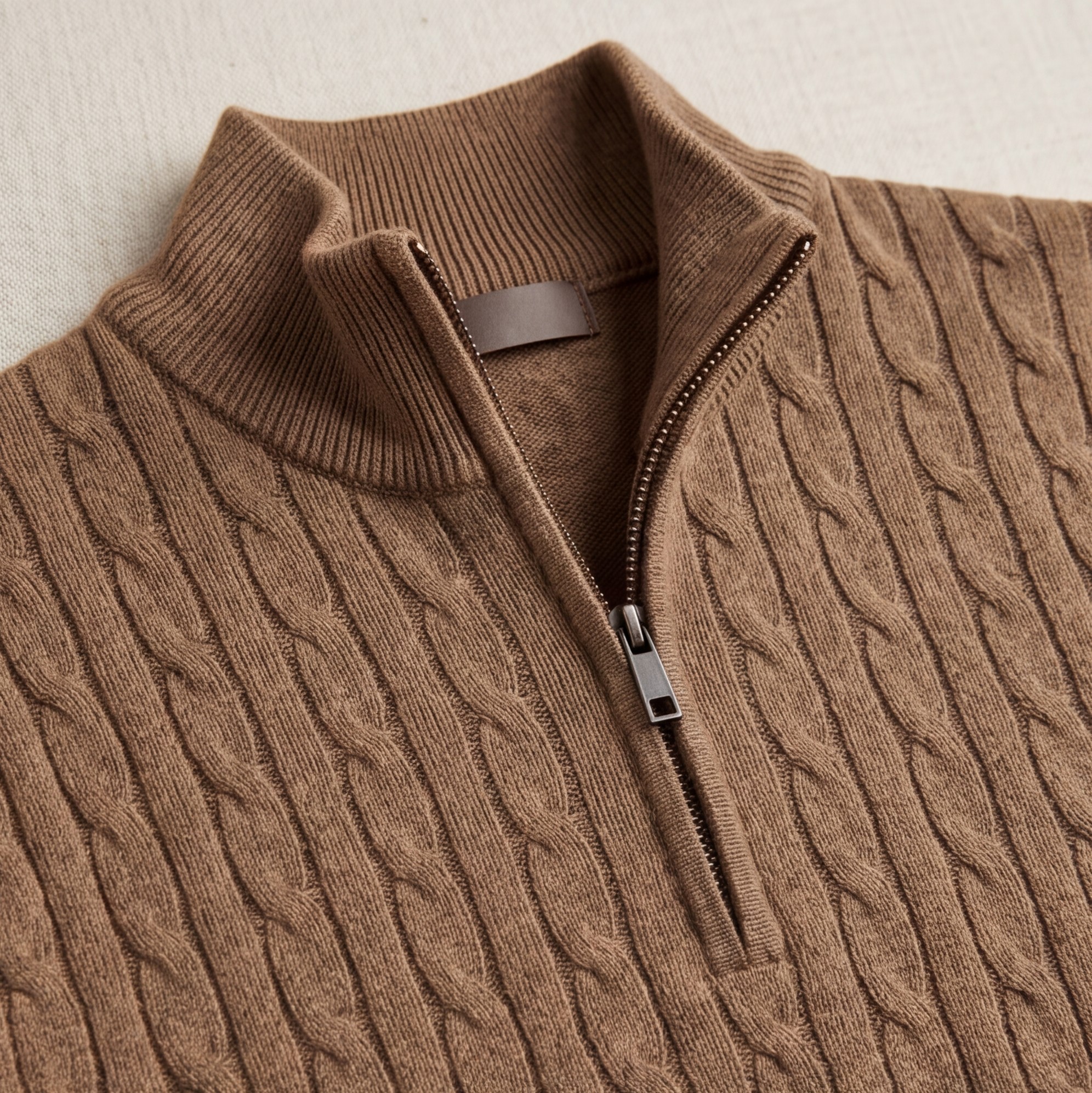Men’s Half-Zip Sweater – Stylish Winter Comfort - Image 12