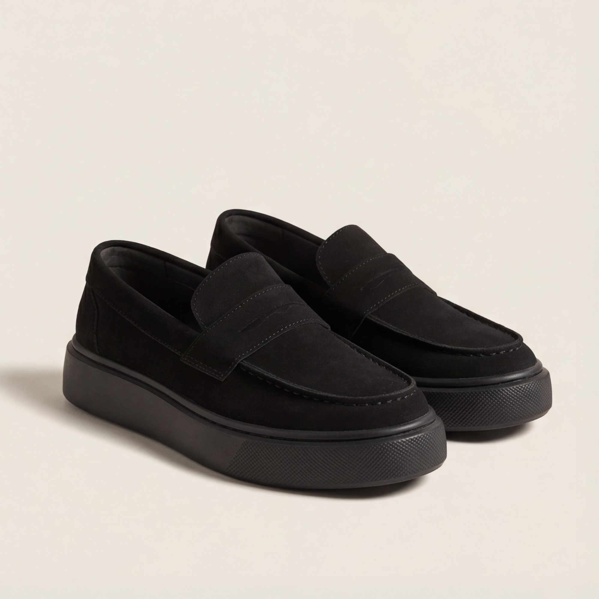 Men’s Suede Loafers – Elegant Premium Style - الصورة 4