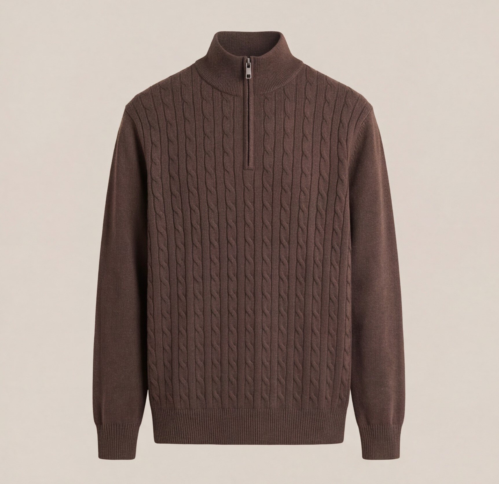 Men’s Half-Zip Sweater – Stylish Winter Comfort - Image 9