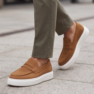 Men’s Suede Loafers – Elegant Premium Style