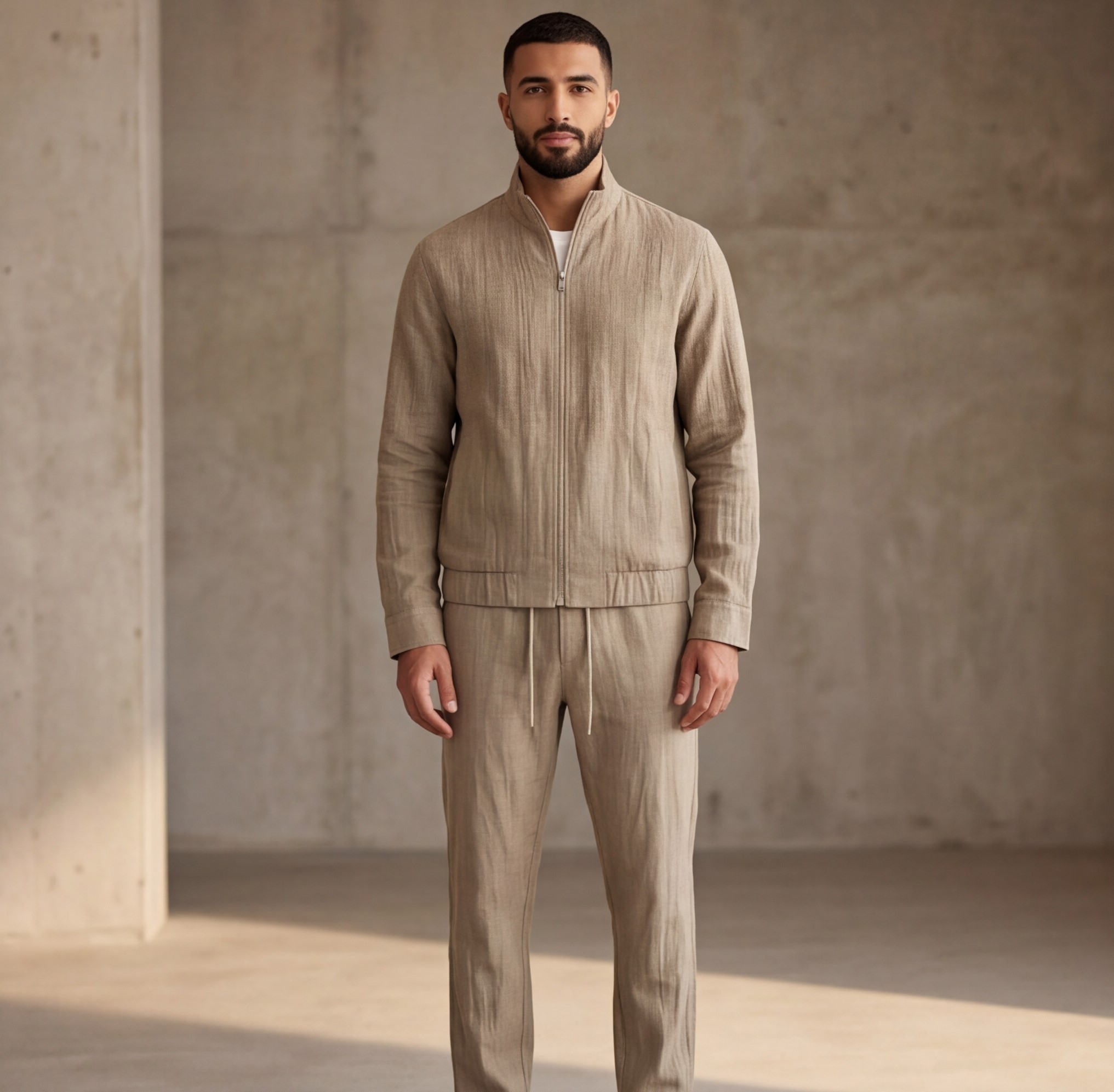 Men’s Zipper Set – Premium Full Outfit (Turkish Fabric) - الصورة 3
