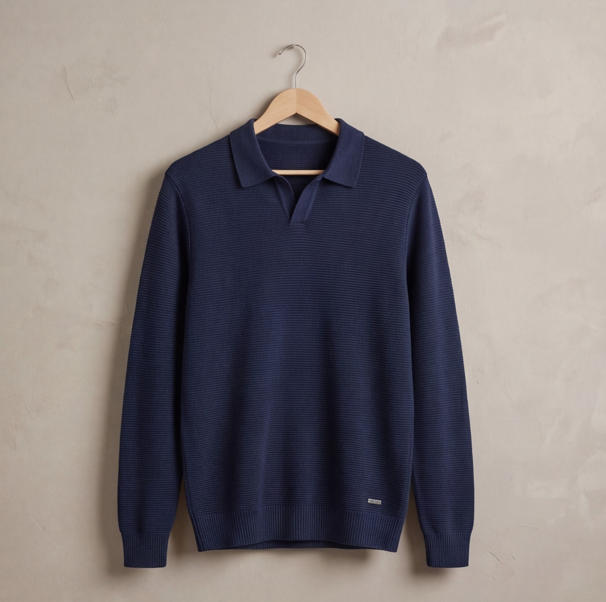 Men’s Knitted Polo Shirt – Premium Elegant Style - Image 6