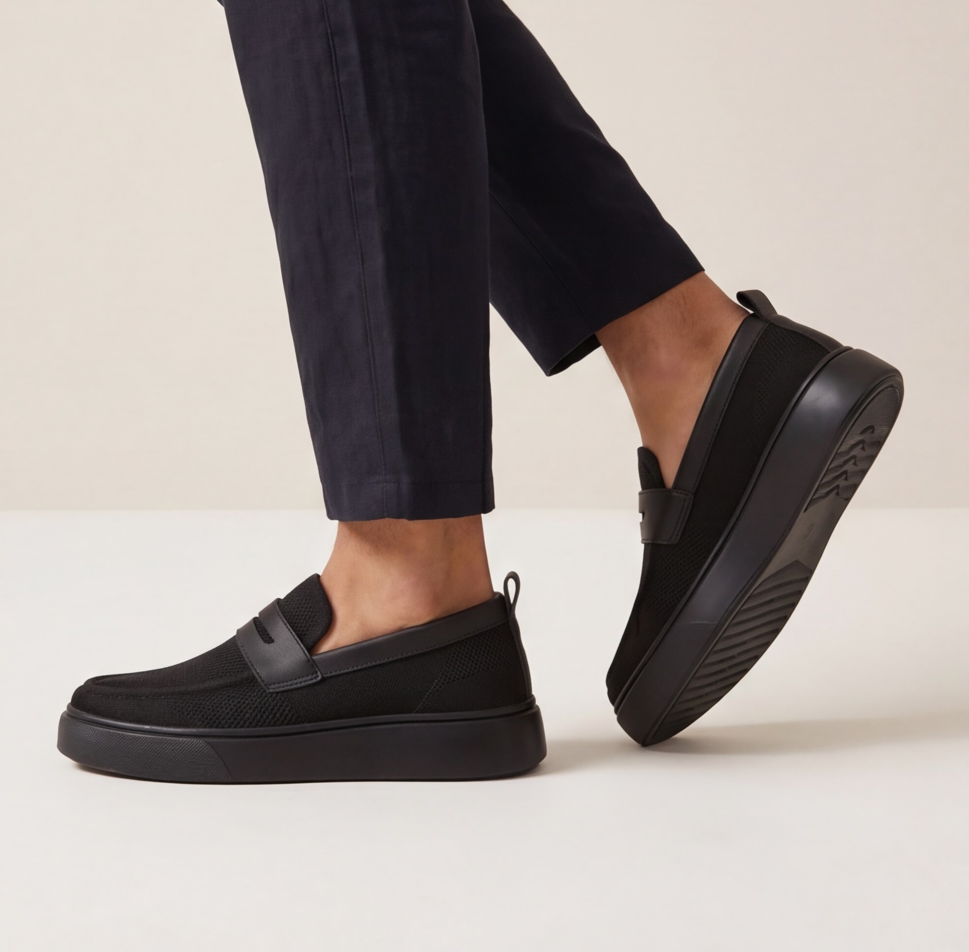 Men’s Mesh Loafers – Lightweight Breathable Comfort - الصورة 5