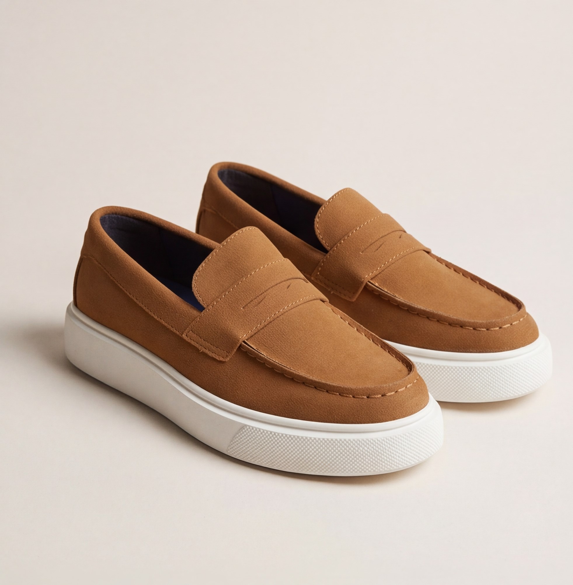 Men’s Suede Loafers – Elegant Premium Style - الصورة 2