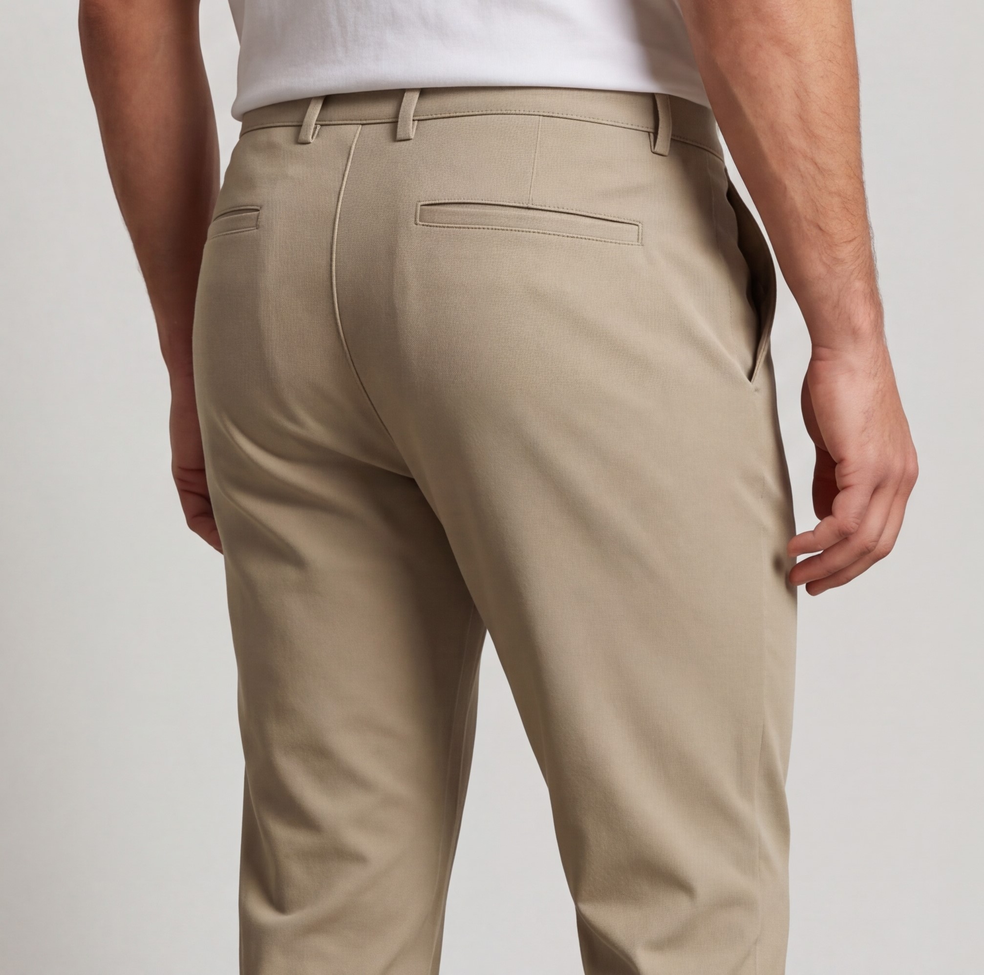 Men’s Chino Pants – Modern Fit Cotton Comfort2 - الصورة 4