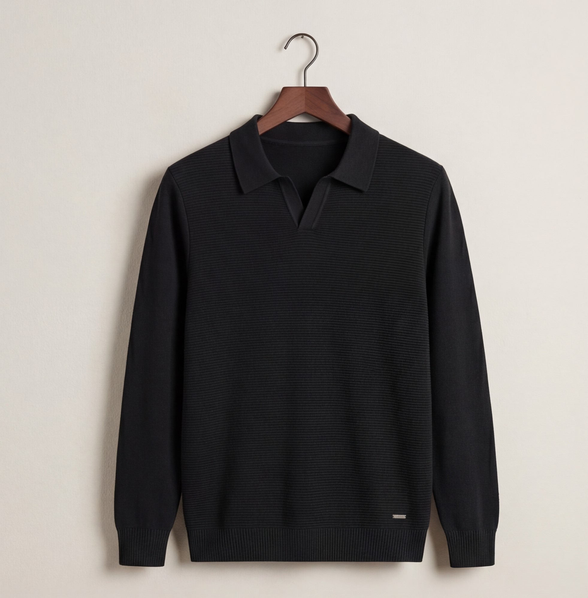 Men’s Knitted Polo Shirt – Premium Elegant Style - Image 7