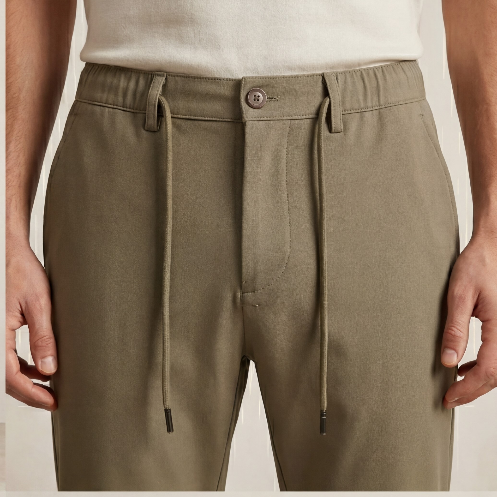 Men’s Chino Pants – Modern Fit Cotton Comfort2 - الصورة 2