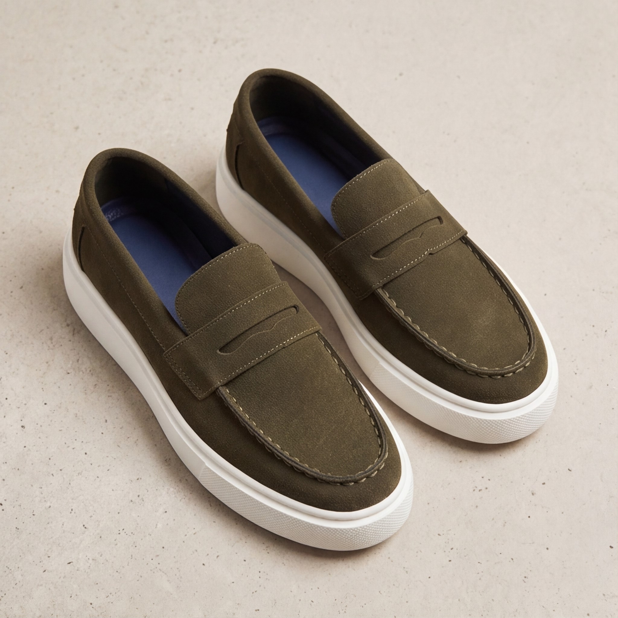 Men’s Suede Loafers – Elegant Premium Style - الصورة 6