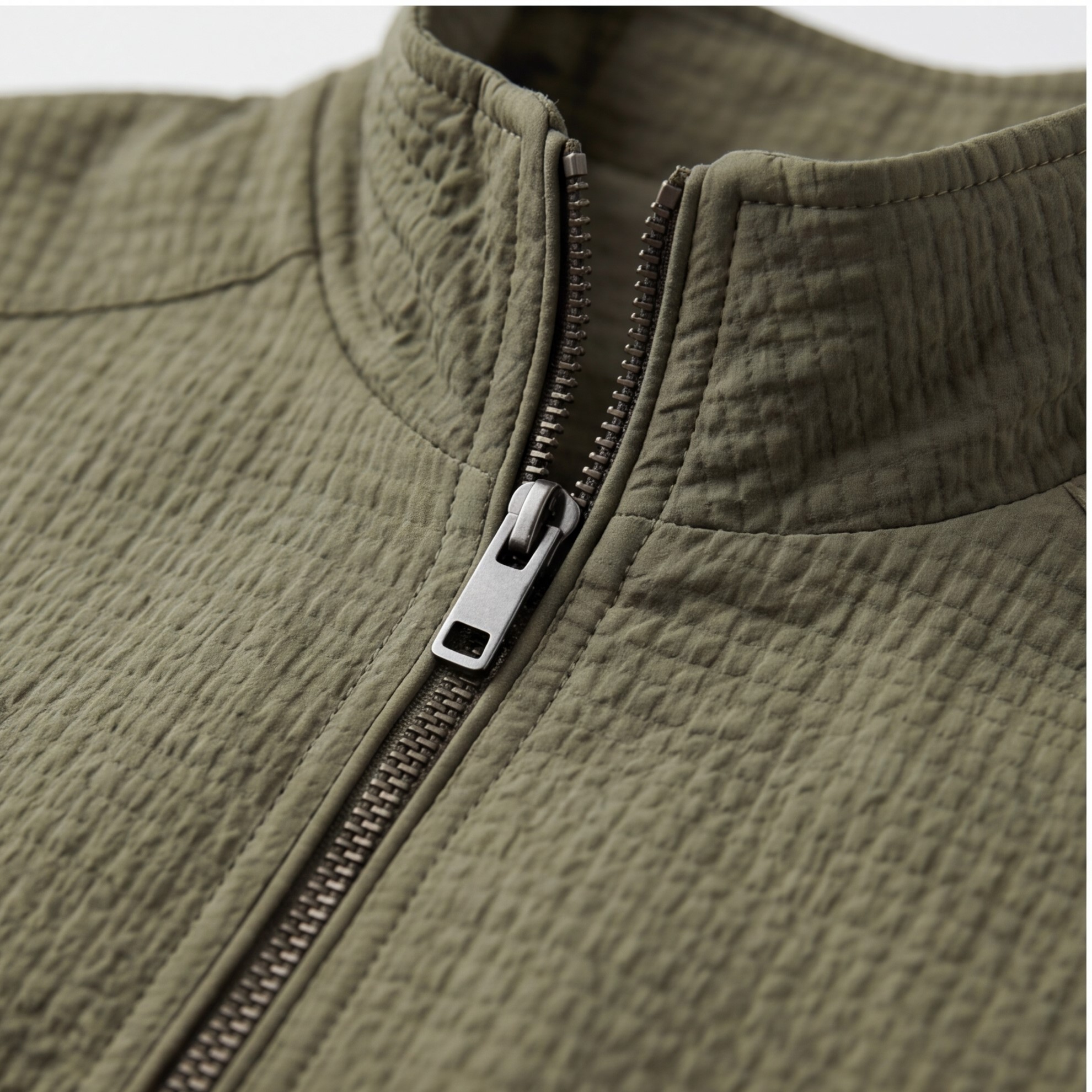 Men’s Checkered Zipper Jacket – Modern Casual Style - Image 6