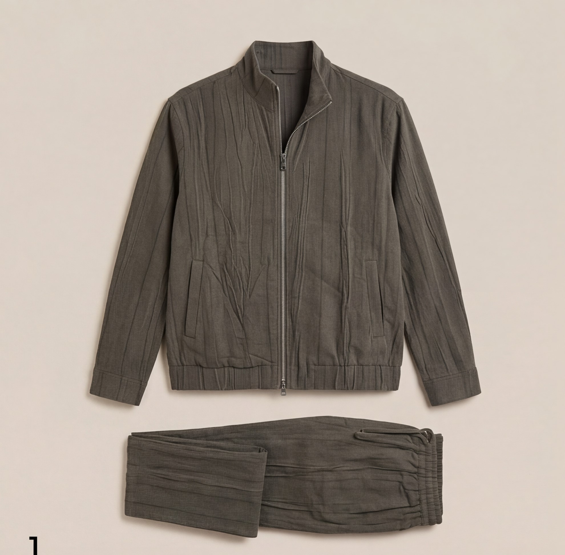 Men’s Zipper Set – Premium Full Outfit (Turkish Fabric) - الصورة 6