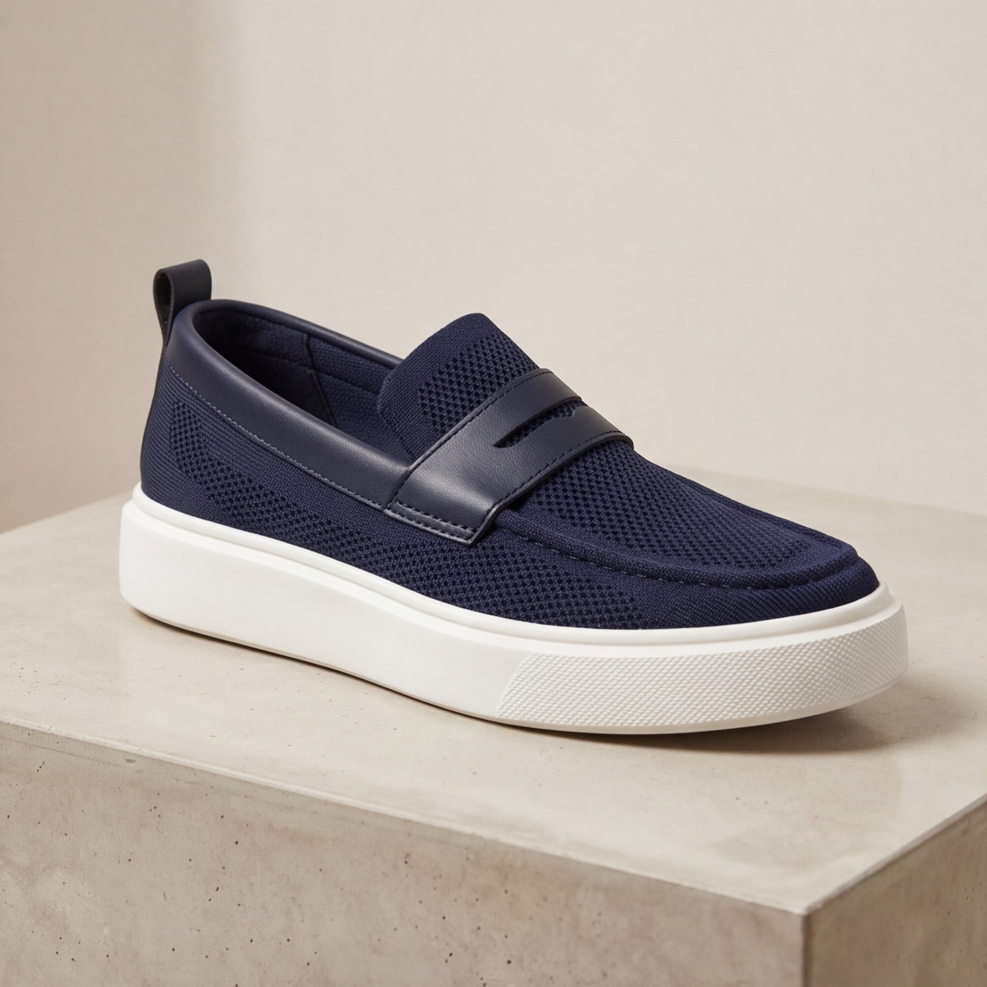 Men’s Mesh Loafers – Lightweight Breathable Comfort - الصورة 2