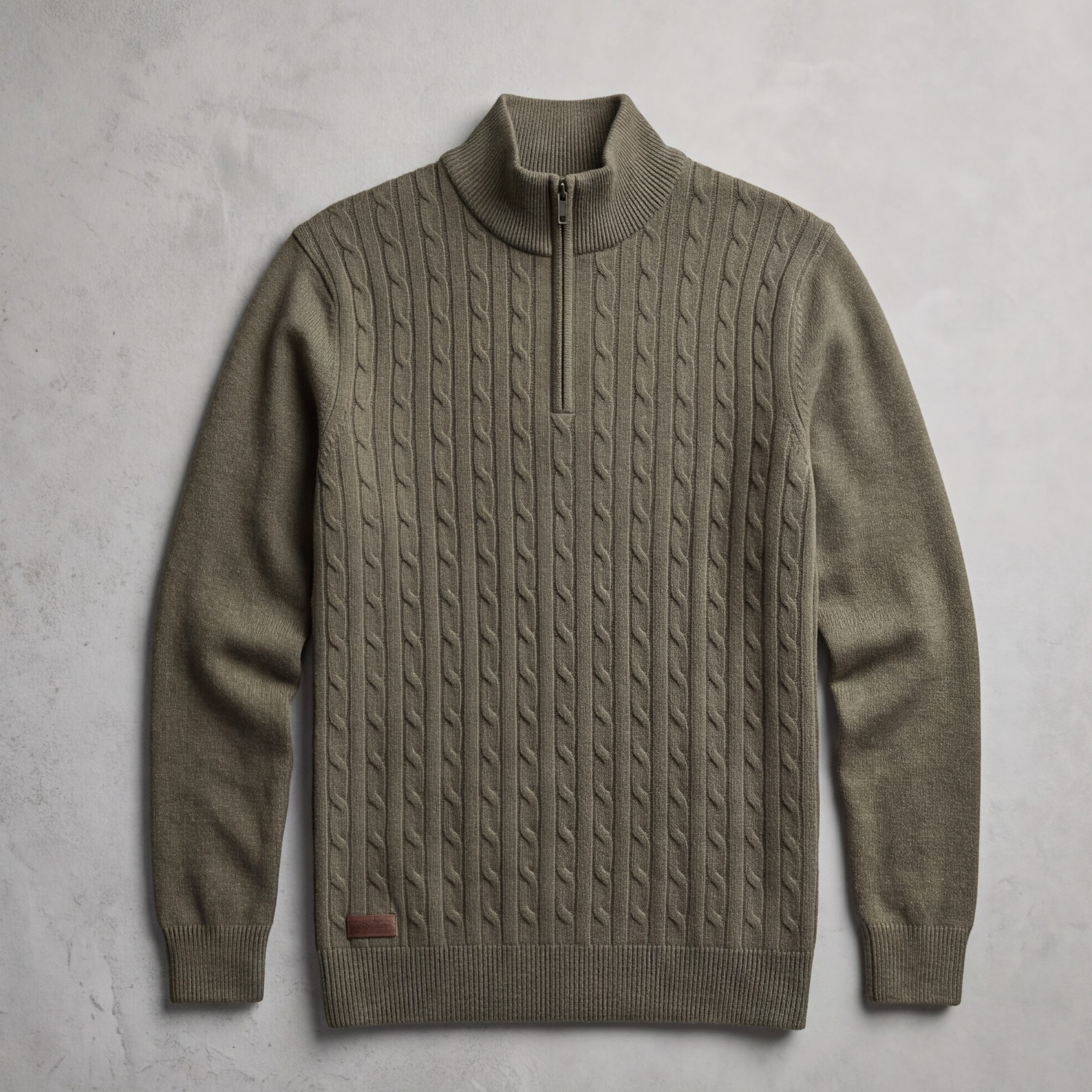 Men’s Half-Zip Sweater – Stylish Winter Comfort - Image 7